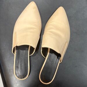 Jenni Kayne Tan Pointed Toe Mules